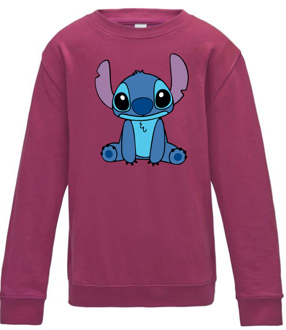 Personalised Kids Character Sweatshirt. Unisex. Gifts for her. Gifts for Him