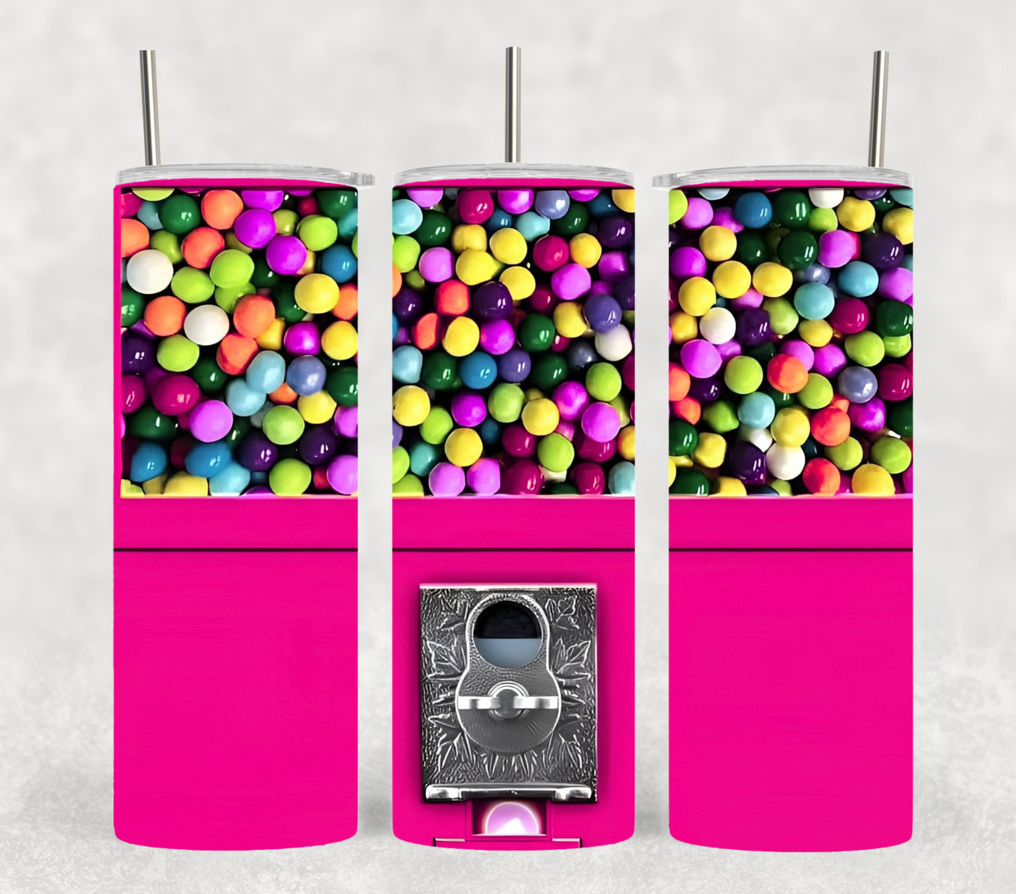 Retro Gumball Machine 20oz Tumbler.