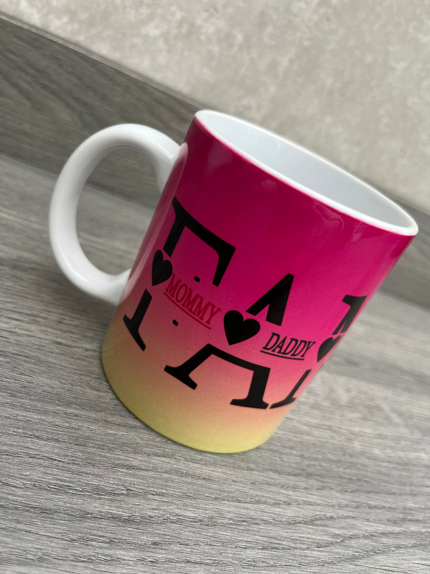 Personalised Family Name Mug