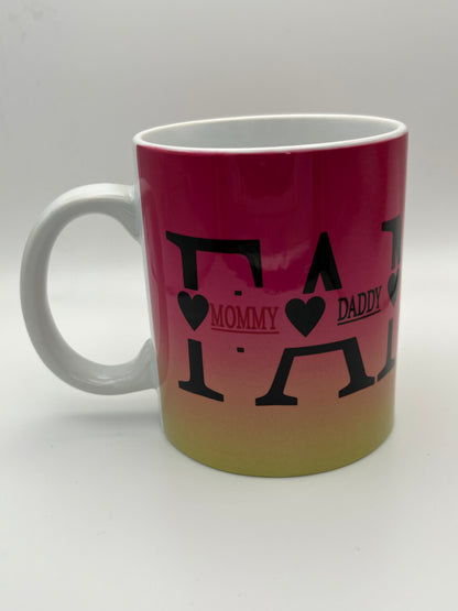 Personalised Family Name Mug