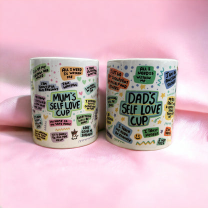 Mums / Dads Self Love Affirmations Mug.