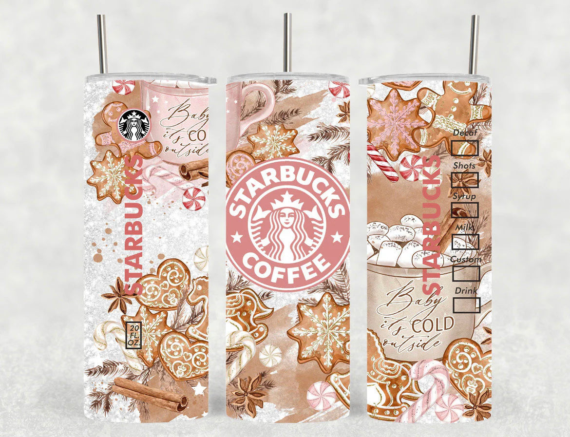 Starbucks 20oz Tumbler - Gingerbread